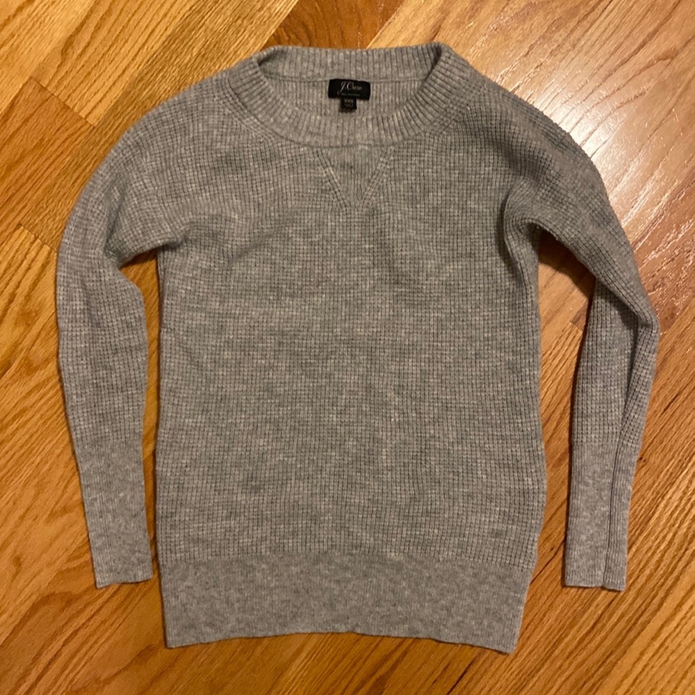 ❌SOLD❌J Crew Waffle Cashmere Sweater XXS